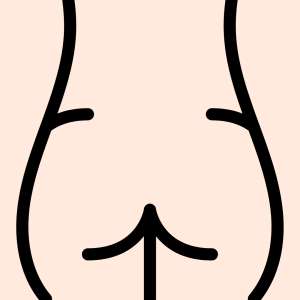 depilación láser glúteos